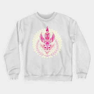 Guitar On Fire Crewneck Sweatshirt